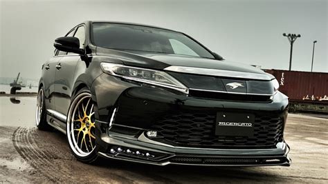 There's no denying that it's a case of. Toyota Harrier
