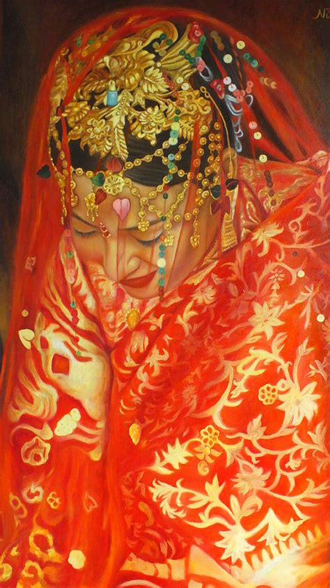 Newari Bride Painting By Sony Nirvana Maharjan Upton