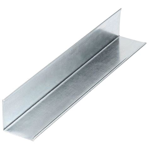 2 In X 2 In X 10 Ft 20 Gauge Galvanized Steel Angle 2x2a2010 The