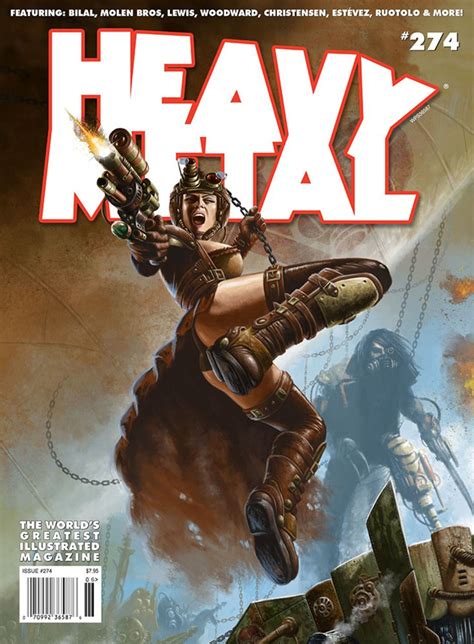 heavy metal magazine 201505 vol 274 issue steampunk artwork