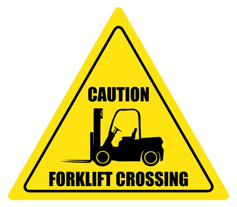 Forklift Signs Creative Safety Supply