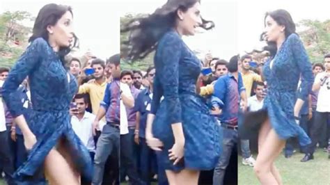 Nora Fatehi Became Victim Of Oops Moment During Live Performance In