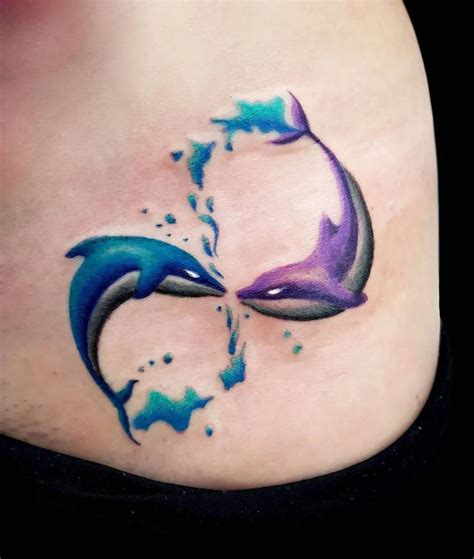 Dolphin Tattoo In 2021 Rib Tattoos For Women Body Art Tattoos