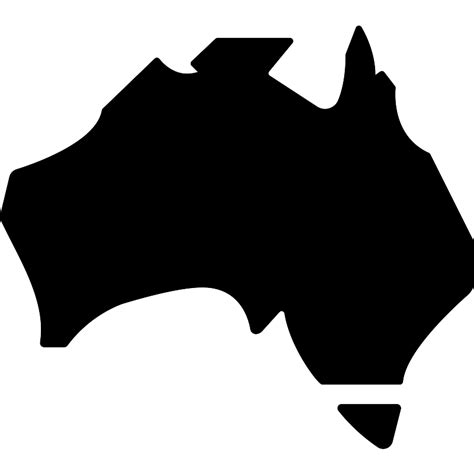 Australian Continent Vector Svg Icon Svg Repo