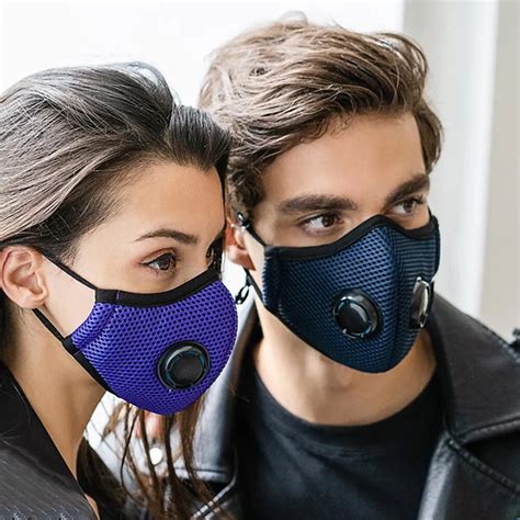 Anti Dust Pm25 Mask Breathable Warm Mouth Masks With Double Filter