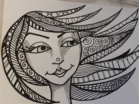 Remember the boring physics or maths classes, where we let our minds wander and start drawing some funny. Drawing Daze in 2020 | Zentangle drawings, Doodle art for ...