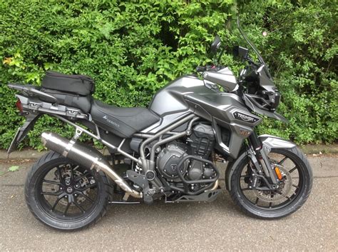 Tiger 1200 xca the pinnacle of the range with the highest level of technology ever, a full 10kg lighter, enhanced ergonomics, and a major engine update, it's built for truly epic adventures. Triumph Tiger 1200 Explorer (2012-2015) Exhaust - GALLERY