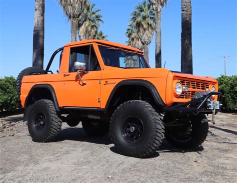 Modified 1969 Ford Bronco For Sale On Bat Auctions Sold For 37500