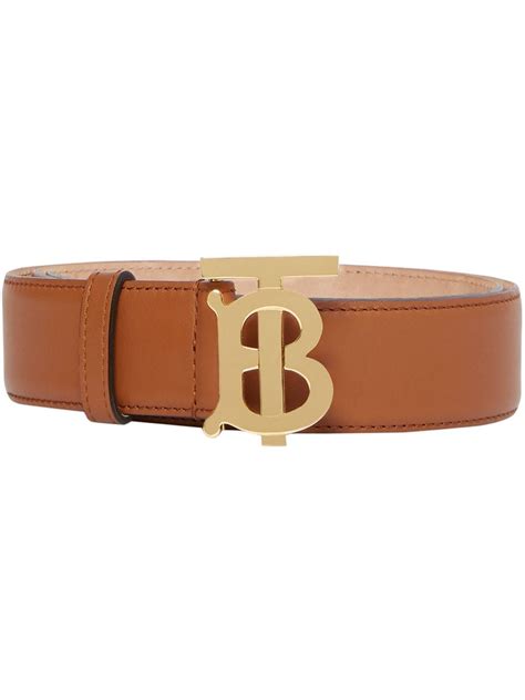 Burberry Monogram Buckle Belt Farfetch