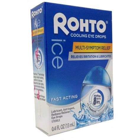 Rohto Ice Eye Drops 040 Oz Pack Of 3
