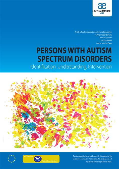 Persons With Autism Spectrum Disorders Identification Understanding