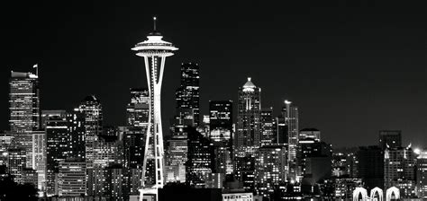 Seattle Black And White Wallpapers Top Free Seattle Black And White