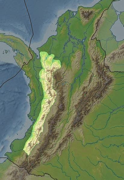 Geografía De Colombia Colombia Geography Cordilleras De Colombia