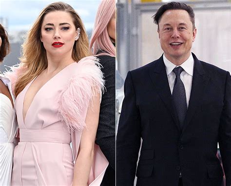 amber heard and elon musk what to know about their rumored relationship hollywood life