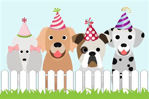 Puppy Party Table Backdrop Digital File Or Printed Banner Puppy Party
