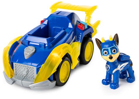 Buy Paw Patrol, Mighty Pups Super Paws Chase's Deluxe Vehicle with