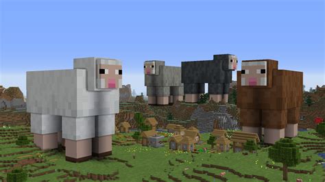 Sheep Mob Statues Minecraft Map
