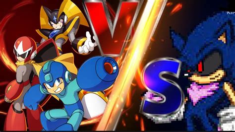 Megaman Vs Sonicexe Sprite Animation Youtube