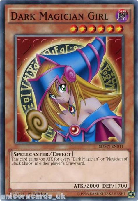 Sdmy En011 Dark Magician Girl 1st Edition Mint Yugioh Card Unicorn