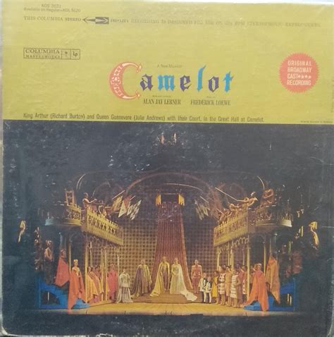 Richard Burton Julie Andrews Camelot English Vinyl Lp Bollywoodvinyl