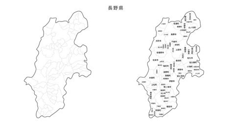 「長野県の地図」の写真素材 537件の無料イラスト画像 Adobe Stock