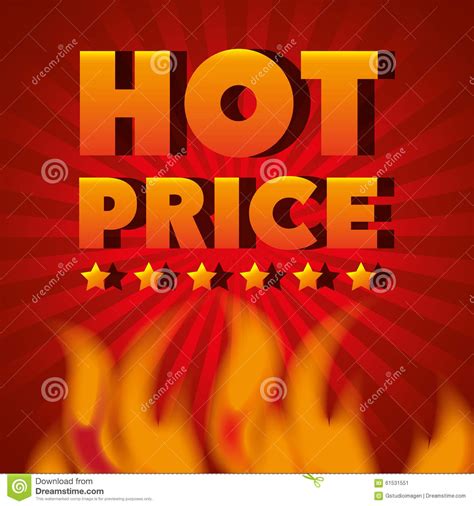 Shopping Hot Prices Theme Stock Vector Illustration Of Ecommerce