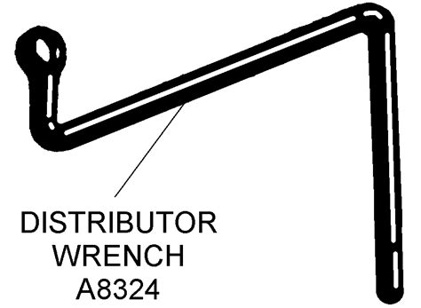 Distributor Wrench Diagram View Chicago Corvette Supply