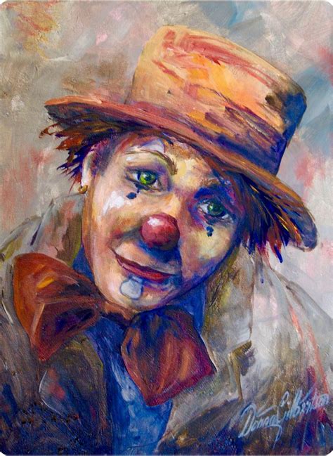 25 Bästa Clown Paintings Idéerna På Pinterest Clowns Edward Hopper
