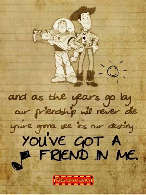 Cute Disney Quotes About Friendship Quotesgram