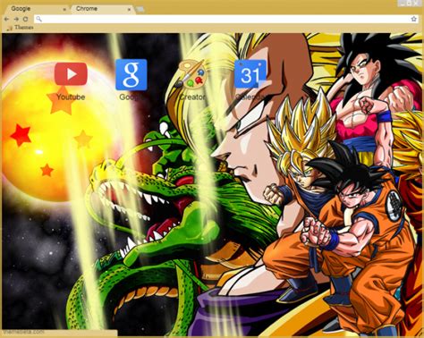 Free dragonball wallpaper and other anime desktop backgrounds. DRAGON BALL Chrome Theme - ThemeBeta | Dragon ball super wallpapers, Goku wallpaper, Z wallpaper