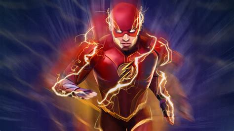 1280x720 The Flash Lightning Art 720p Wallpaper Hd Superheroes 4k