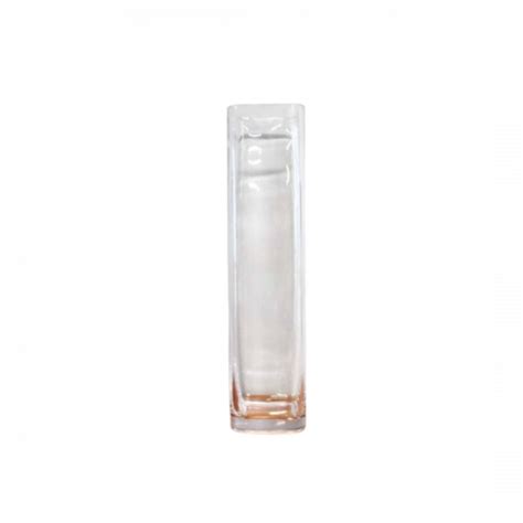 Tall Square Glass Vase Dobsons Marquee And Party Hire