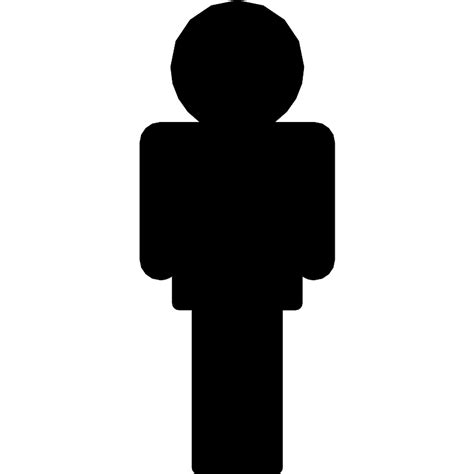 Male Silhouette Symbol Vector Svg Icon Svg Repo