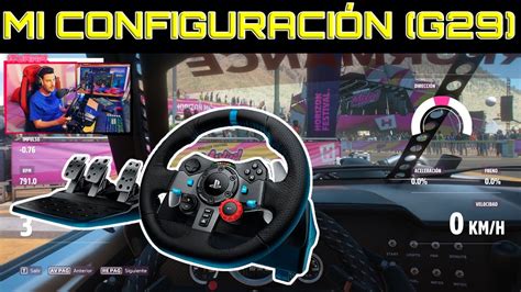 TUTORIAL CONFIGURACIÓN VOLANTE G29 Y FFB para FORZA HORIZON 5 G29