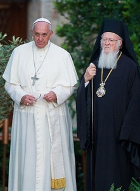 El Papa Francisco Y El Patriarca BartolomÉ Espiritualidade