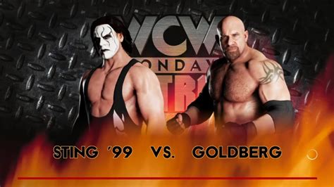 Wwe K Sting Goldberg Vader Wcw Monday Nitro Full Match