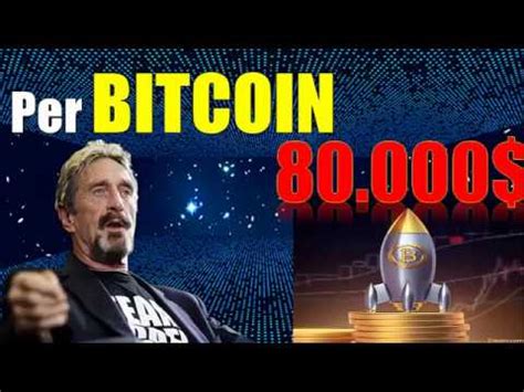 Mcafee used the whole north america. John McAfee Bitcoin Price Prediction 2018 - YouTube