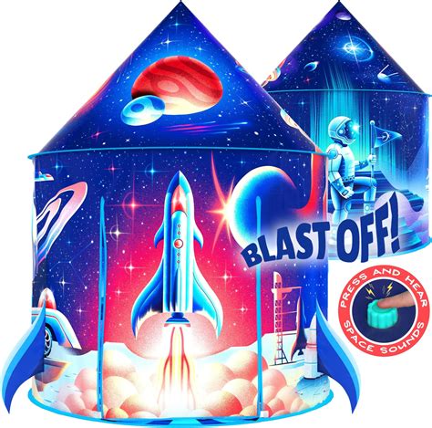 Rocket Ship Play Tent For Kidsrocket Ship Astronaut Spaceship Space