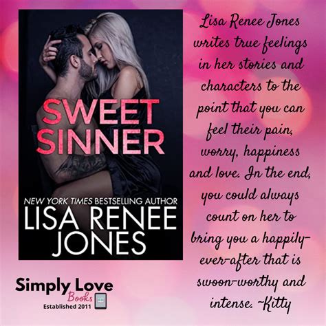 Kittys Review ~ Sweet Sinner By Lisa Renee Jones Simply Love Book