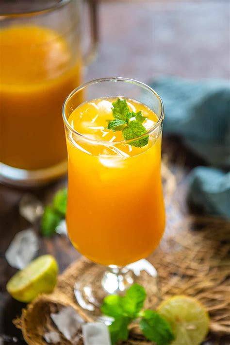Mango Green Tea Recipe Step By Step Whiskaffair