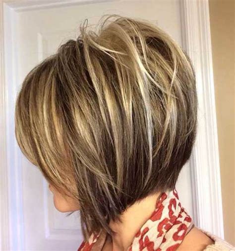 Maybe you would like to learn more about one of these? Highlighted Inverted Layered Bob Hairstyle, bob haircuts ...