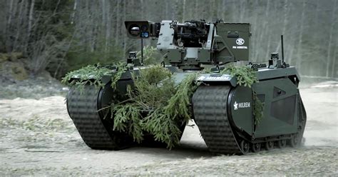This Tank Like Machine Gun Robot Is Straight Out Of “terminator”
