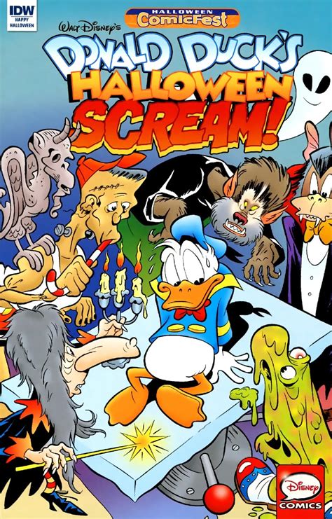 Donald Ducks Halloween Scream 002 Read All Comics Online