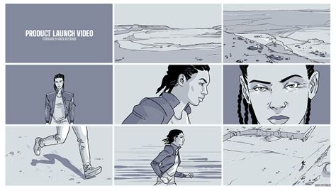 Storyboard For Product Launch Video On Behance