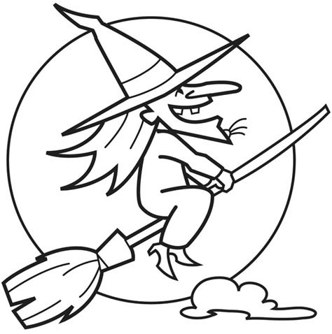 Imagem De Bruxa Para Imprimir
