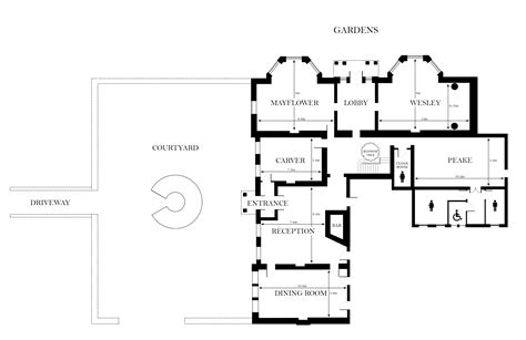 Bawtry Hall Venue Floor Plan Near Doncaster South Yorkshire