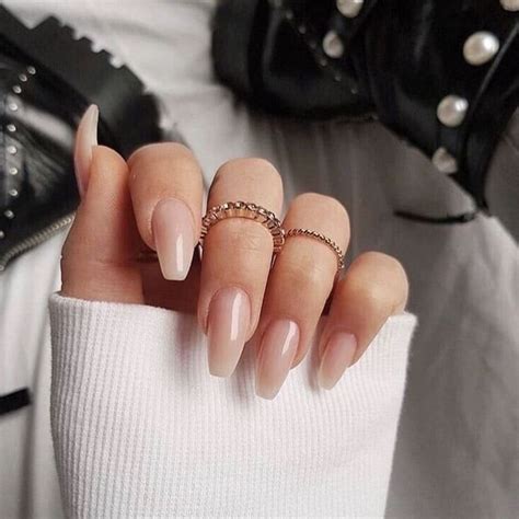 Classy Nude Coffin Nails Designs That You Can Copy Hot Sex Picture