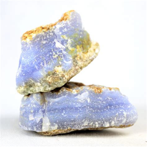 Raw Blue Lace Agate Crystals By Michelle
