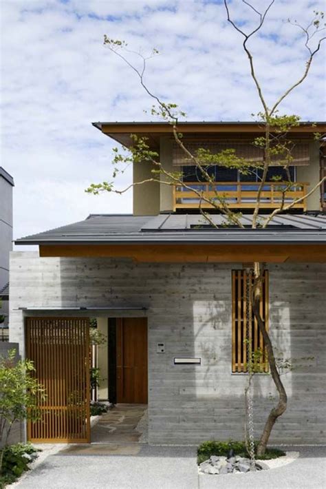 Modern Japanese House Design Exterior