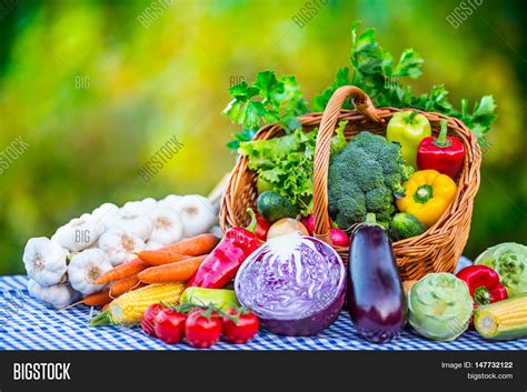 Vegetables Fresh Mix Image And Photo Free Trial Bigstock
